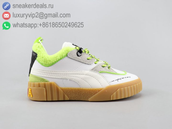 Puma Cali Suede Tsai Low Women Skate Shoes Green Size 35-40